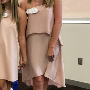 Light pink dress